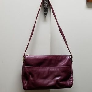 Desmo Italian Leather Shoulder Bag